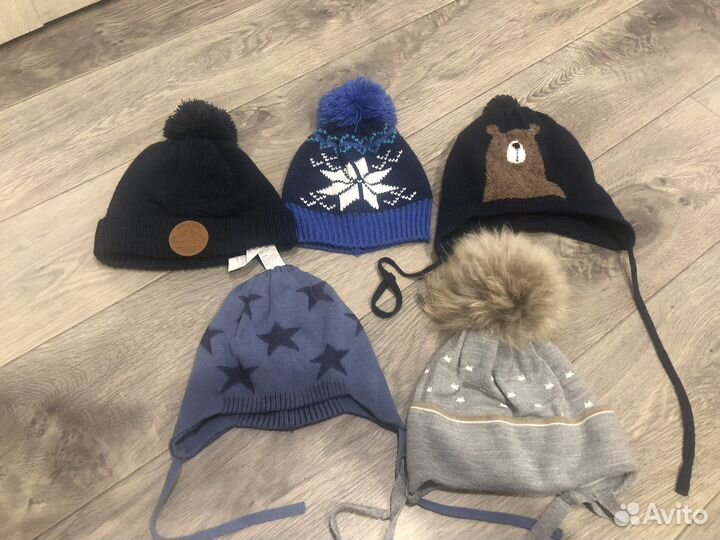 Шапки на мальчика