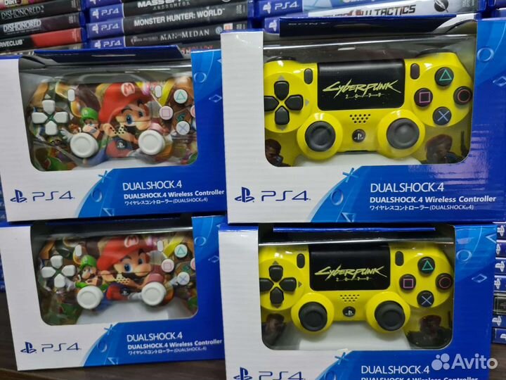 Dualshock 4 геймады PS 4 новые и бу