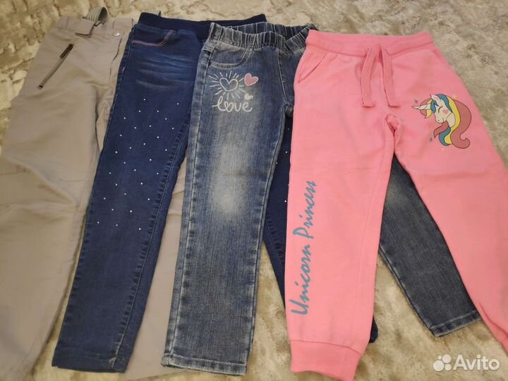 Детские вещи на девочку 4-6 лет 13 шт