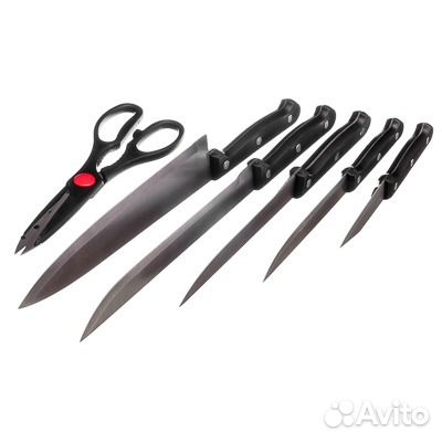 Набор ножей 6пр vetta (803-104)