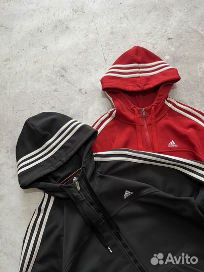 Винтажное зип худи Adidas Essentials Opium Зипка