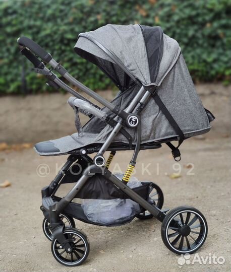 Luxmom 525 прогулочная коляска с перекидной ручкой