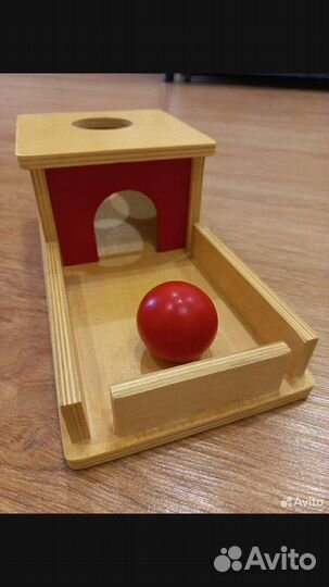 Коробочка постоянства Монтессори