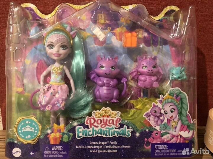 Кукла Дракон enchantimals Новая