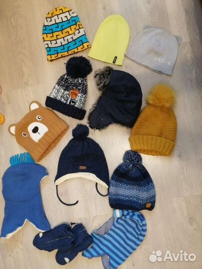 Шапка зимняя, демисезонная 46-48,50-52