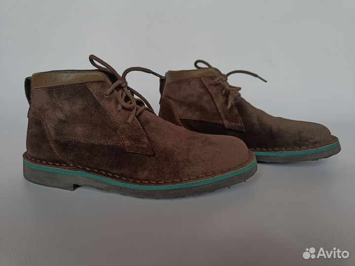 Ботинки замшевые мужские италия