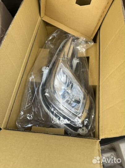 Противотуманная фара на hyundai
