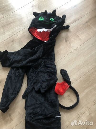 Кигуруми дракон Беззубик 120