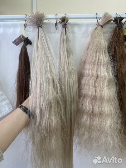 Волосы для наращивания 70 см славянка