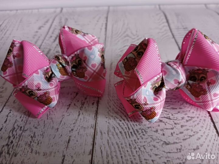 Резиночки для волос ручной работы