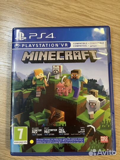 Игра Minecraft для приставок ps4 ps5