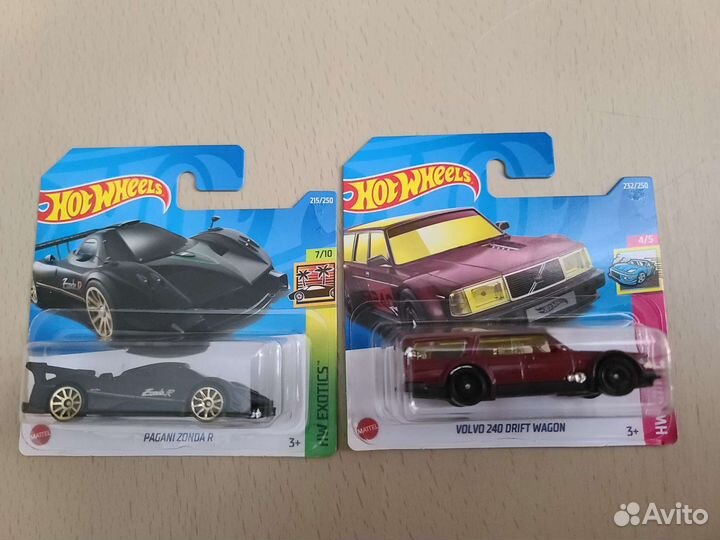 Hot Wheels, Lamborghini, Fiat, Renault