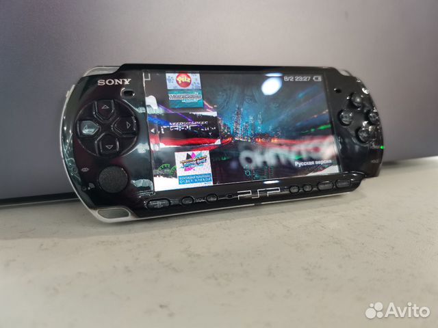 PSP 64gb + 75 игр