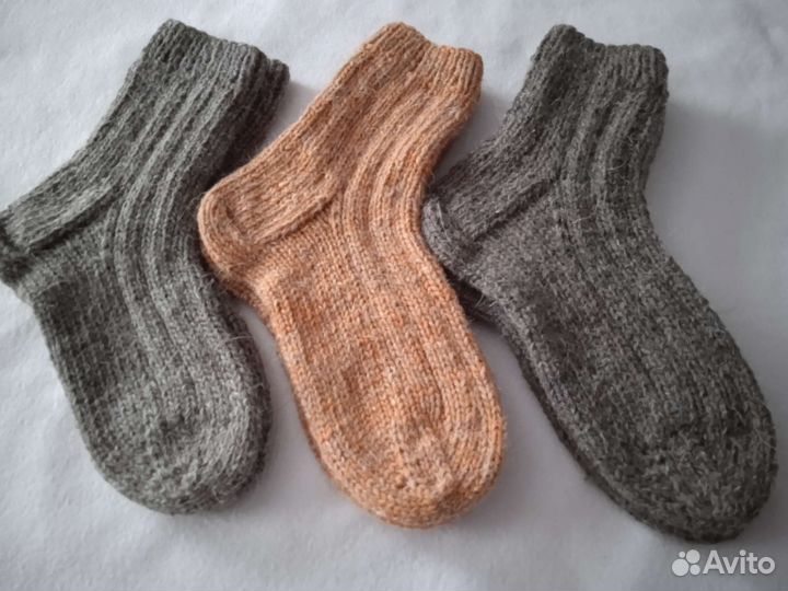 Толстые шерстяные носки