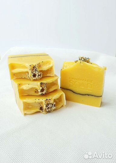 Облепиховое мыло ручной работы