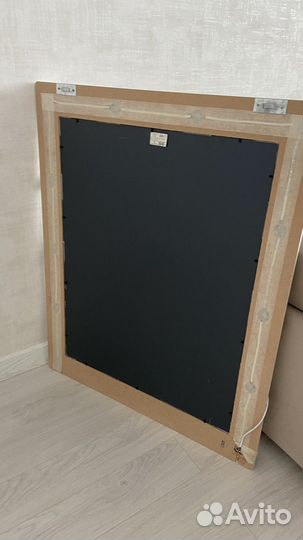 Гримерное зеркало с лампочками