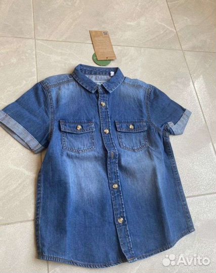 Джинсовая рубашка