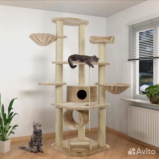 Домик для кошки / когтеточка для кошки