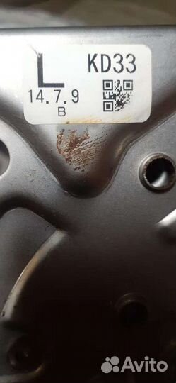 Mazda 6 gj стояночный тормоз (ручник)