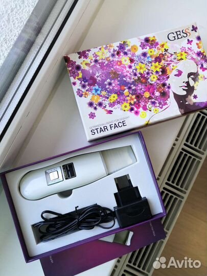 Прибор для ультразвуковой чистки лица