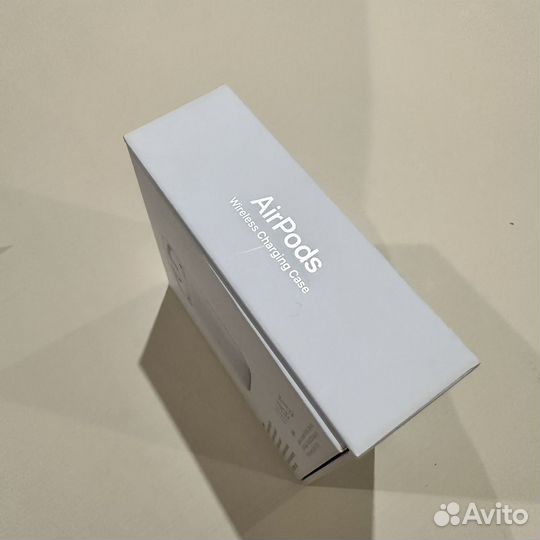 Коробка от airpods оригинал с чеком