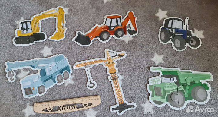 Детские макси паззлы для малышей