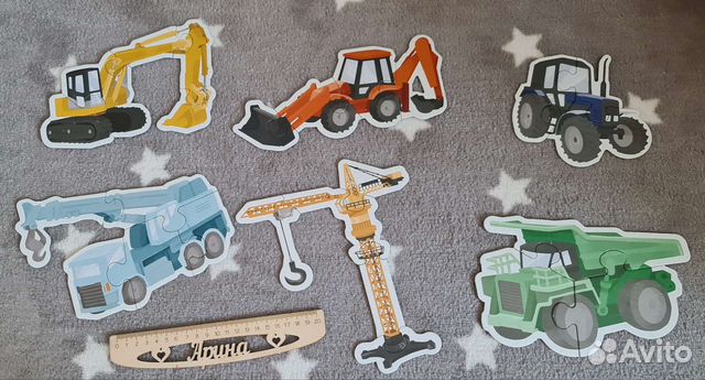 Детские макси паззлы для малышей