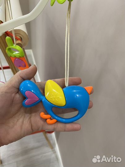 Мобиль на кроватку музыкальный 