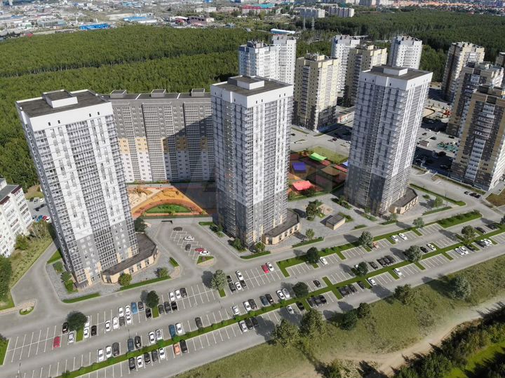 3-к. квартира, 88,3 м², 4/23 эт.