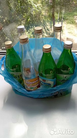 Бутылки стекло