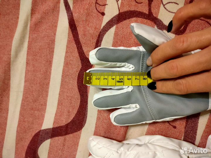 Женские перчатки зимние ziener 5,5-6 размер