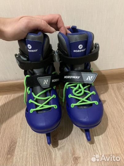 Детские раздвижные коньки nordway