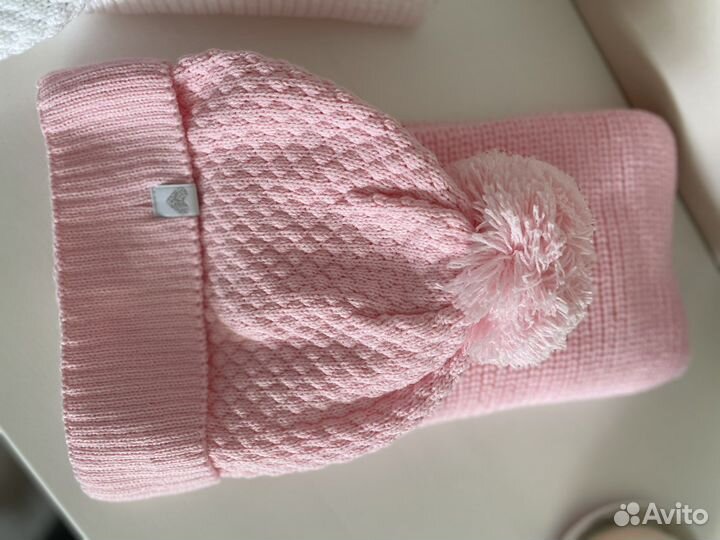 Шапка и шарф детские