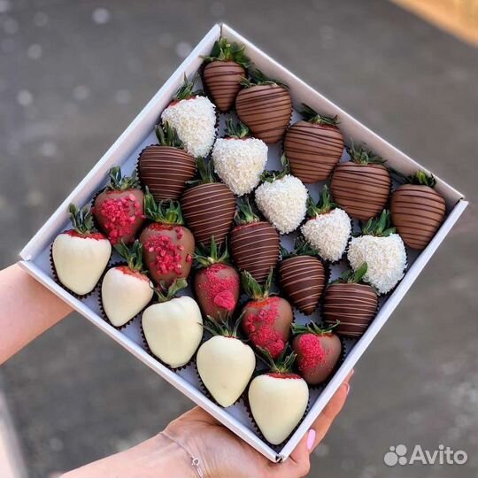 Клубника в шоколаде набор
