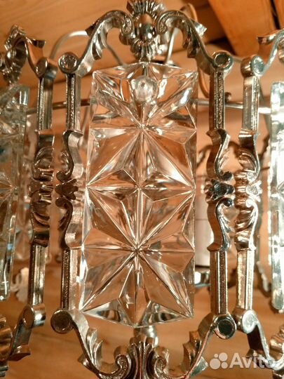 Люстра винтажная. СССР. Забронировано для Георгия