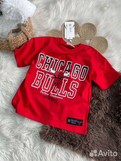 Футболка zara Chicago Bulls