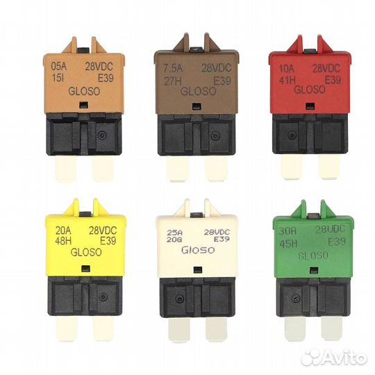 Предохранитель 15 ампер Многоразовый автомобильный