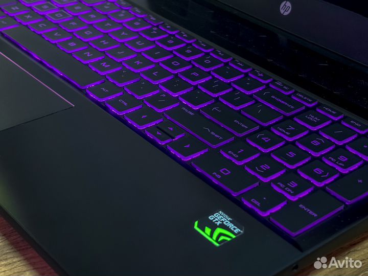 Игровой ноутбук HP Pavilion i7 + GTX1650