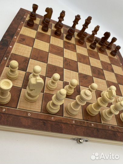 Игра 3 в 1 (Шахматы/Шашки/Нарды)