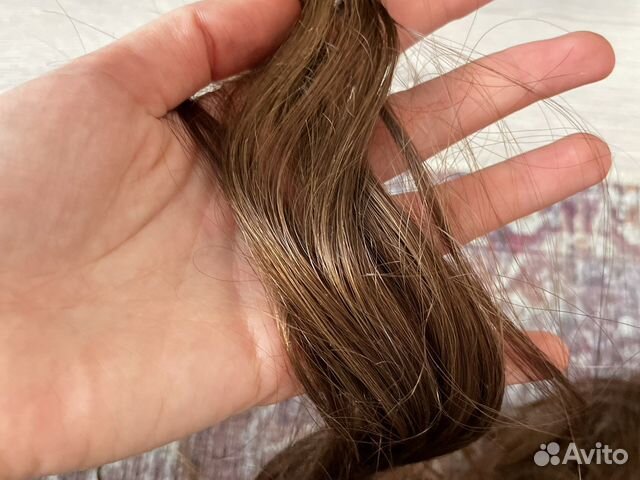 Волосы для наращивания 50 см бу
