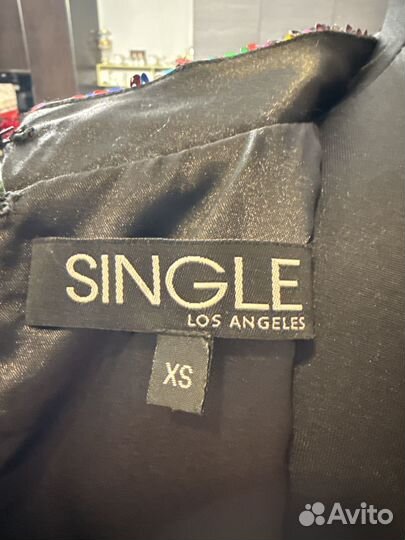 Платье с двухсторонними пайетками