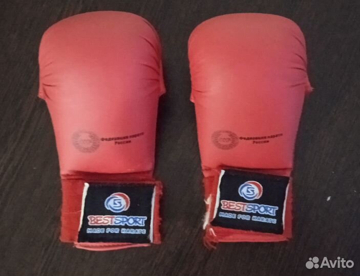 Накладки, перчатки для карате BestSport фкр