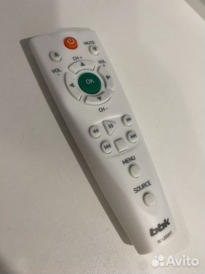 Пульт для телевизора bbk (Новый)