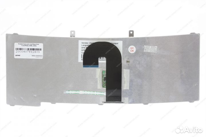 Клавиатура Acer TravelMate 6490, 6492