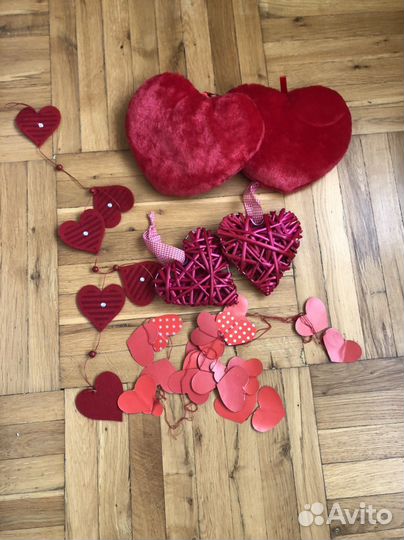 Декор сердце (набор)
