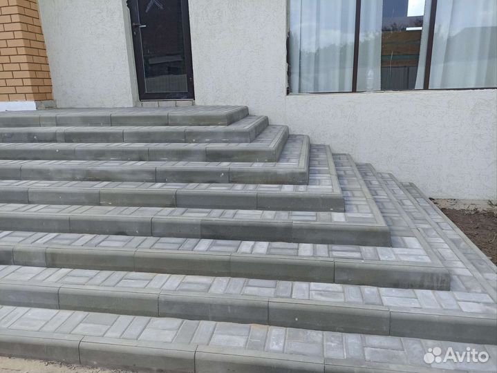 Укладка тротуарной плитки
