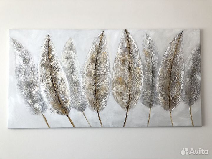 Картина маслом на холсте на деревянном подрамнике