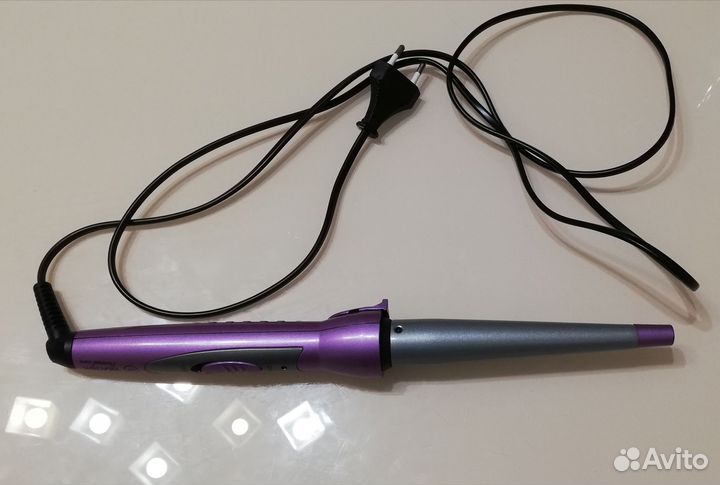 Конусная плойка электрощипцы