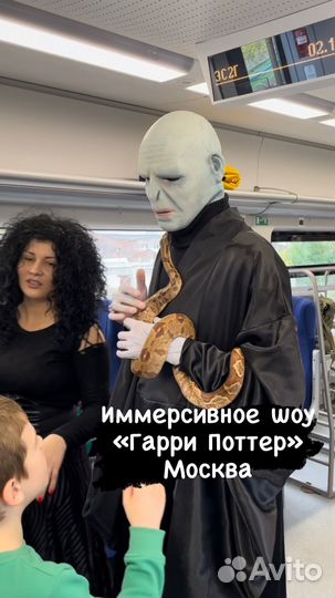 Иммерсивное шоу Гарри Поттера Москва