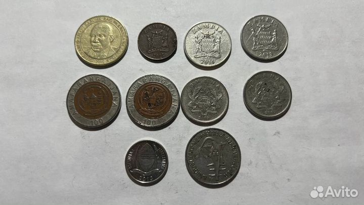 Монеты Африка